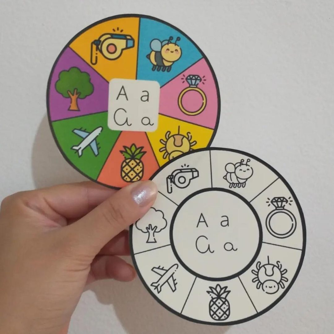 Círculo das Letras Iniciais