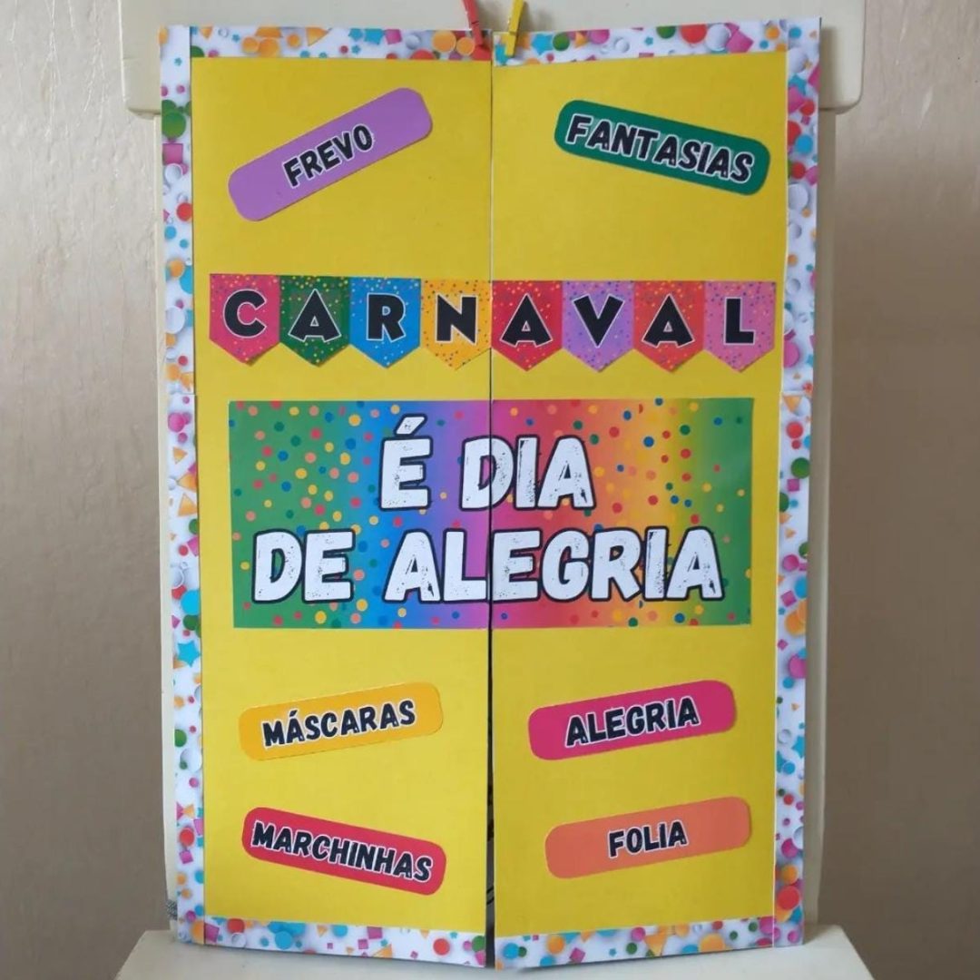 Lapbook e Painel Carnaval