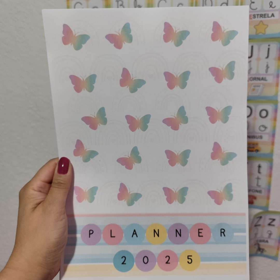 Planner Colorido 2025