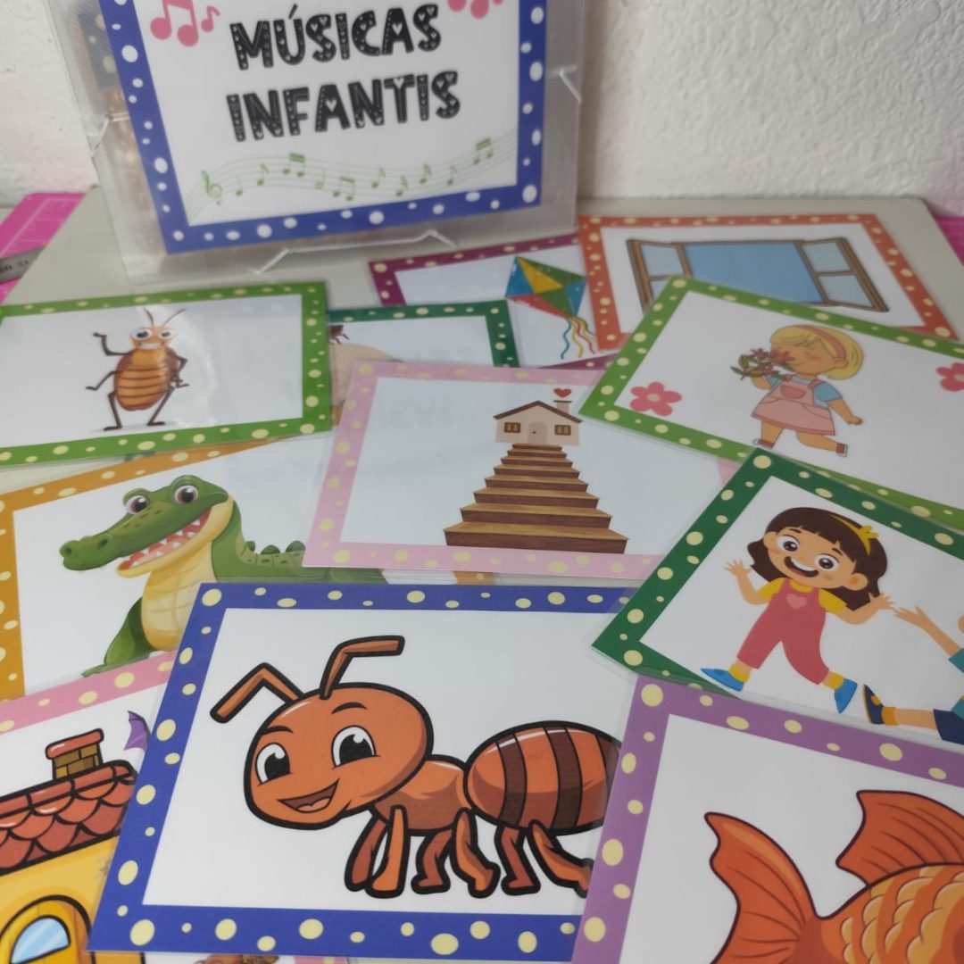 Fichas Musicais Grandes (kit 2)