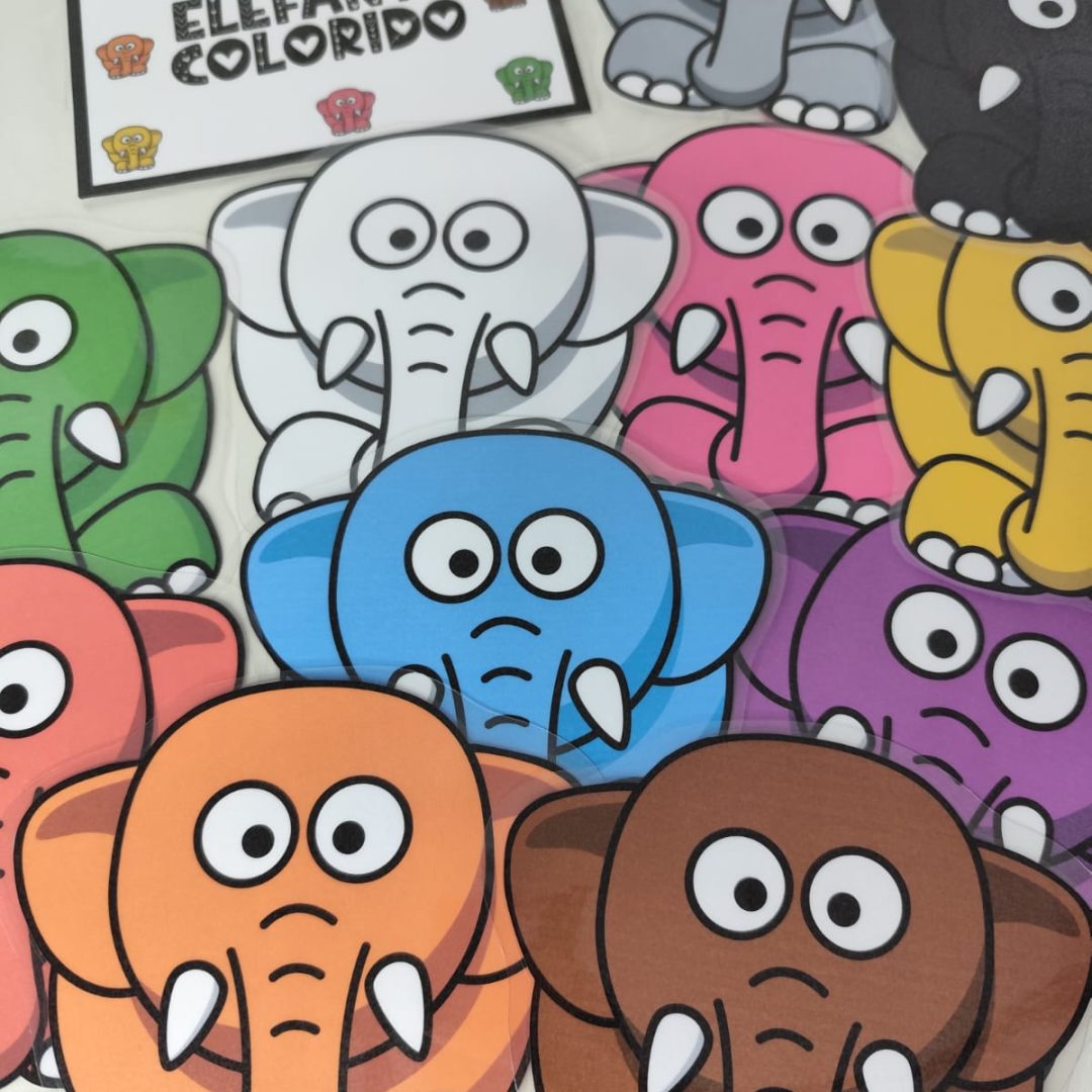 Elefante Colorido